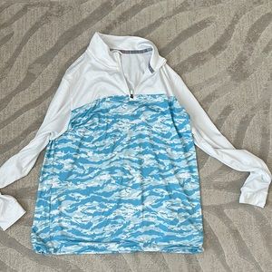 Folds of Honor Puma gold quarter zip